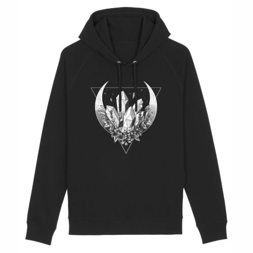 Hoodie Cristal Sider - B/N