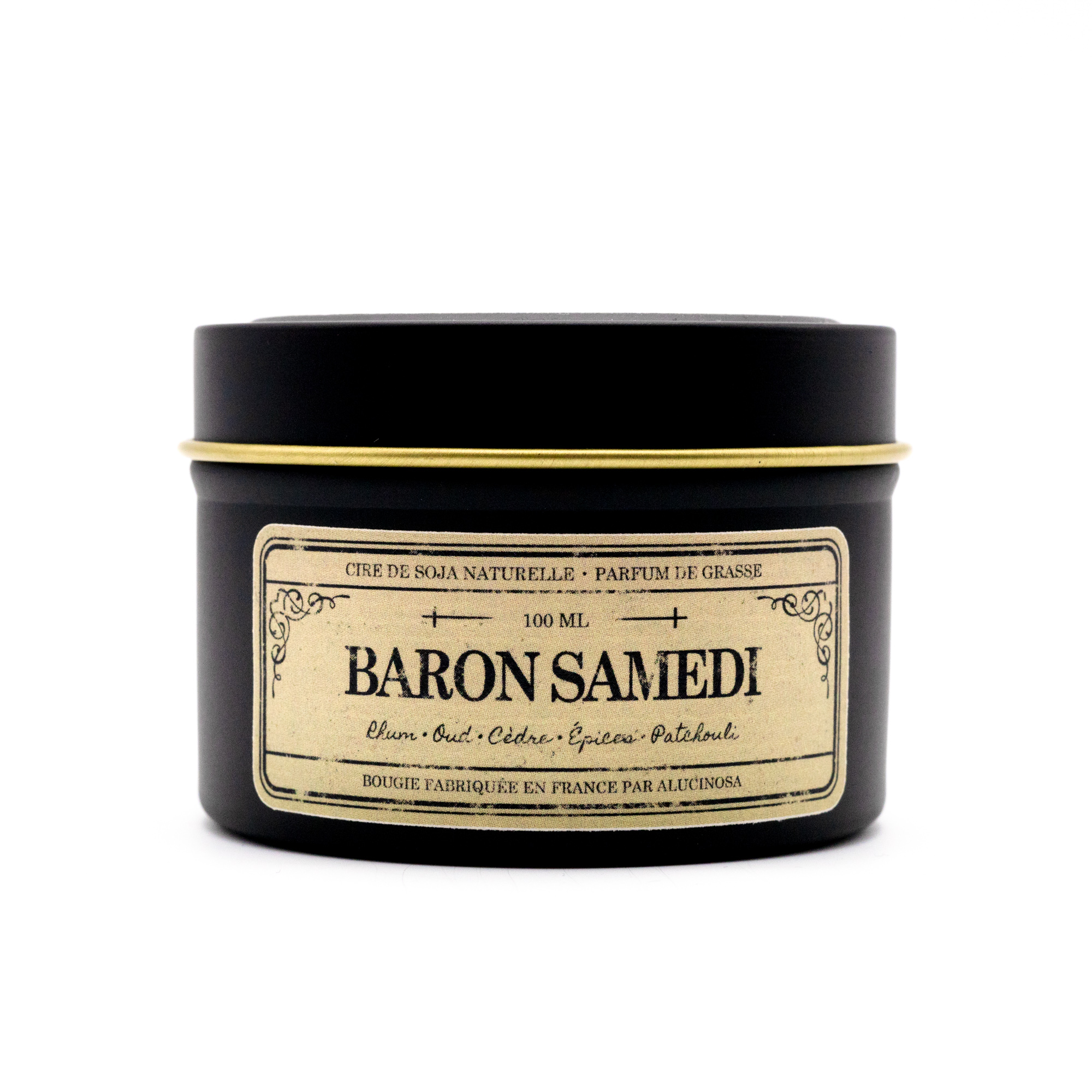 Bougie parfumée Baron Samedi